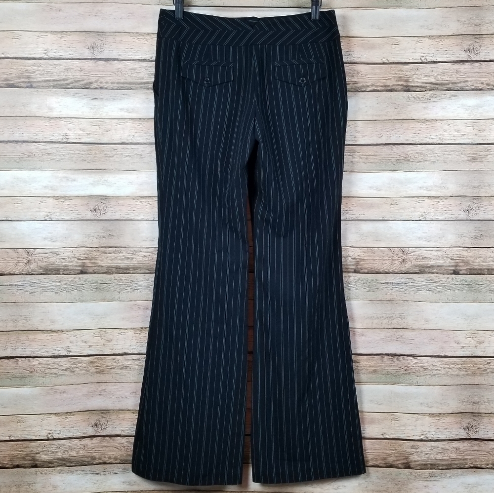 BCX Pinstripe Wide Leg Trouser Pants - Picture 3 of 3